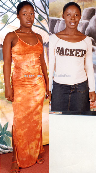 Date this hot Gabon girl Hermine from  A9969