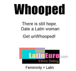 happy Brazil girl Whooped ! from  BR5452