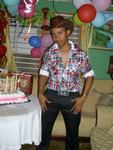 athletic Dominican Republic man CRISTHIAN from Santiago DO8576