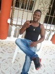 happy Dominican Republic man Suriel from San Cristobar DO18918