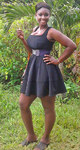 happy Jamaica girl Keyandria from Manchester JM2509