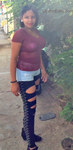 athletic Dominican Republic girl Jennifer from Mao DO28093