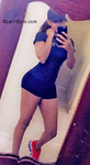 athletic Dominican Republic girl Yas from Santiago DO33263