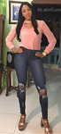 tall Dominican Republic girl Nieves from Santo Domingo DO40748