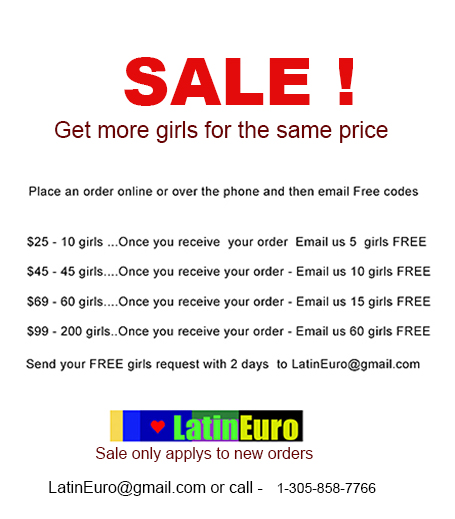 Date this attractive Brazil girl SALE from  BR10995