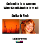 voluptuous Colombia girl Strike it Rich from  CO26650