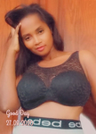 athletic Dominican Republic girl Claudia Anyelina from Santiago DO38705
