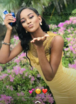 nice looking Dominican Republic girl Lia from Santo Domingor DO39065