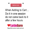 foxy Any Country girl When Adding to Cart from  DO56909